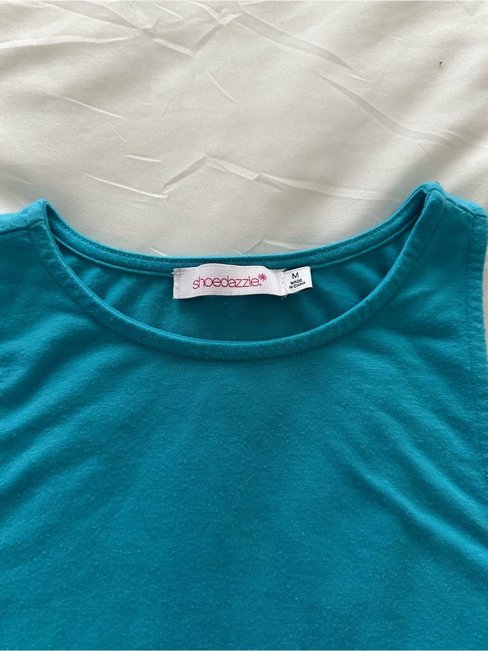 Sleeveless Teal Maxi Dress - Fitted Tank Style - Picture 6 of 7